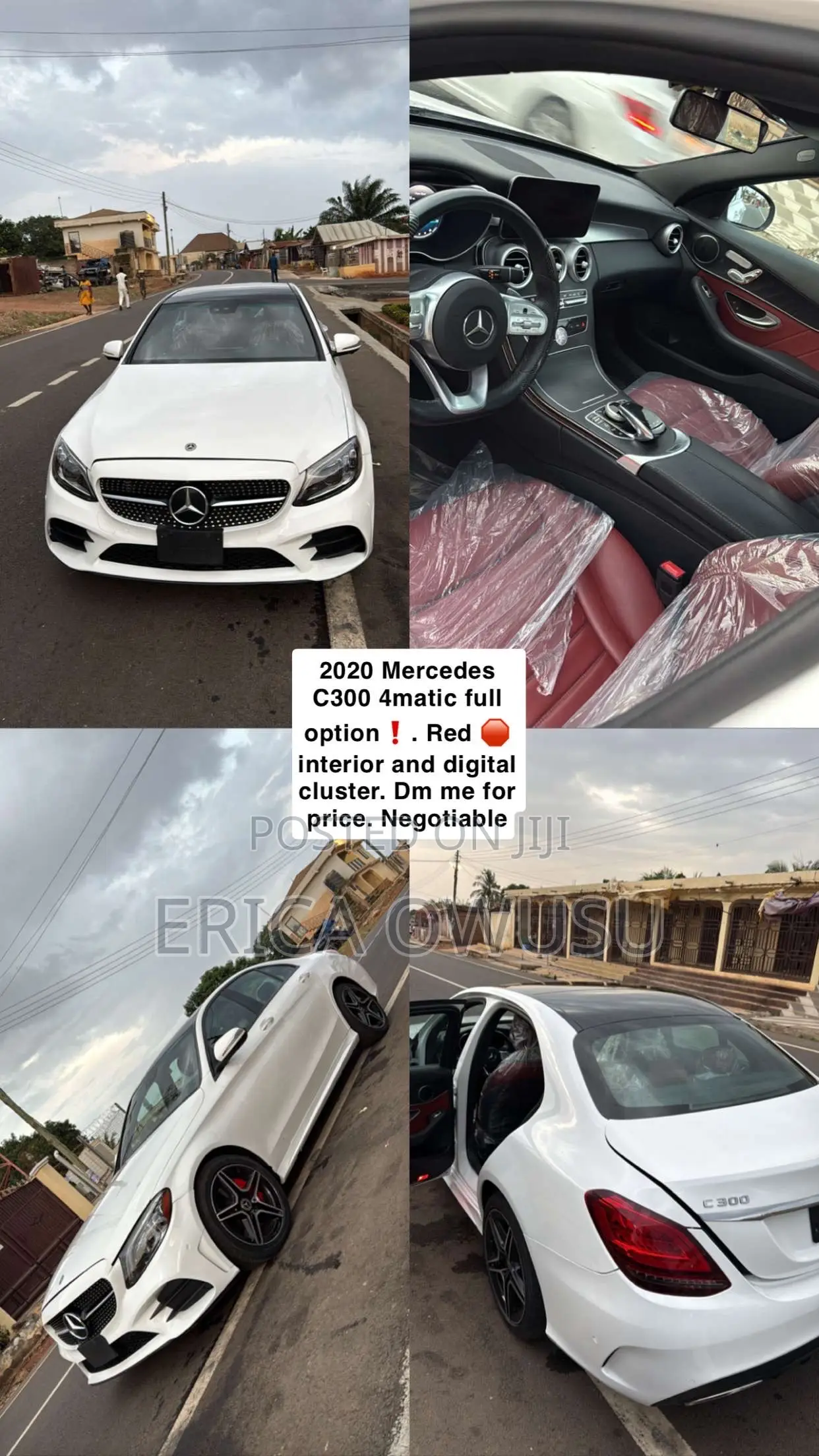 Mercedes-Benz C300 2020 White