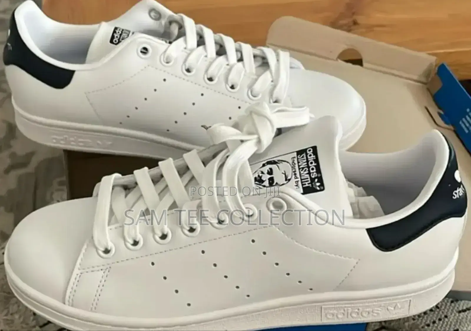 Original Adidas Stan Smith Black and White