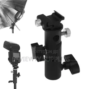 Universal E Type Metal Hot Shoe for Flash Speedlite Bracket Umbrella