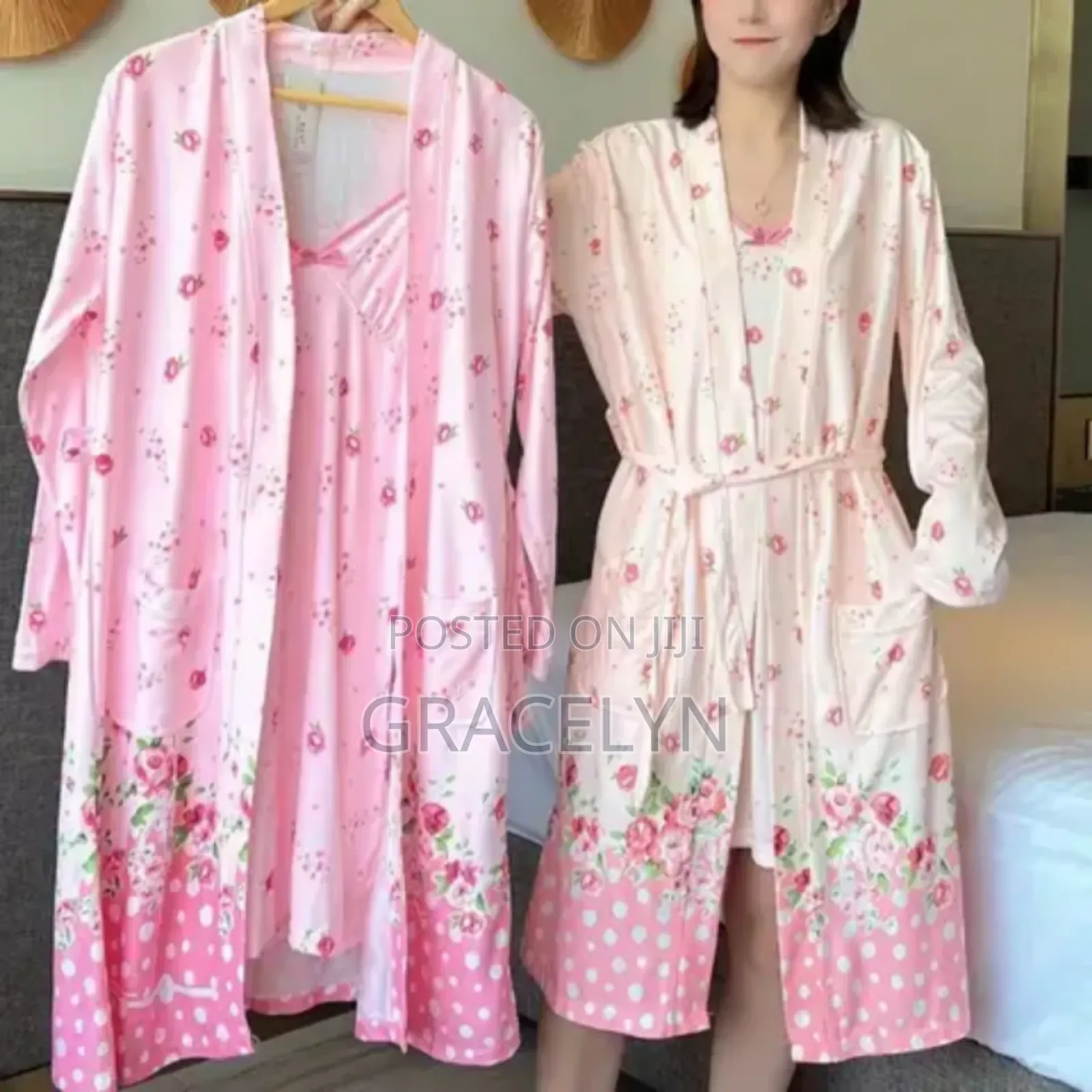 Quality 2 in 1 Ladies Night Dress