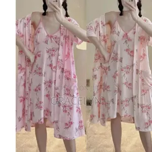 Quality 2 in 1 Ladies Night Dress