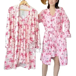Quality 2 in 1 Ladies Night Dress