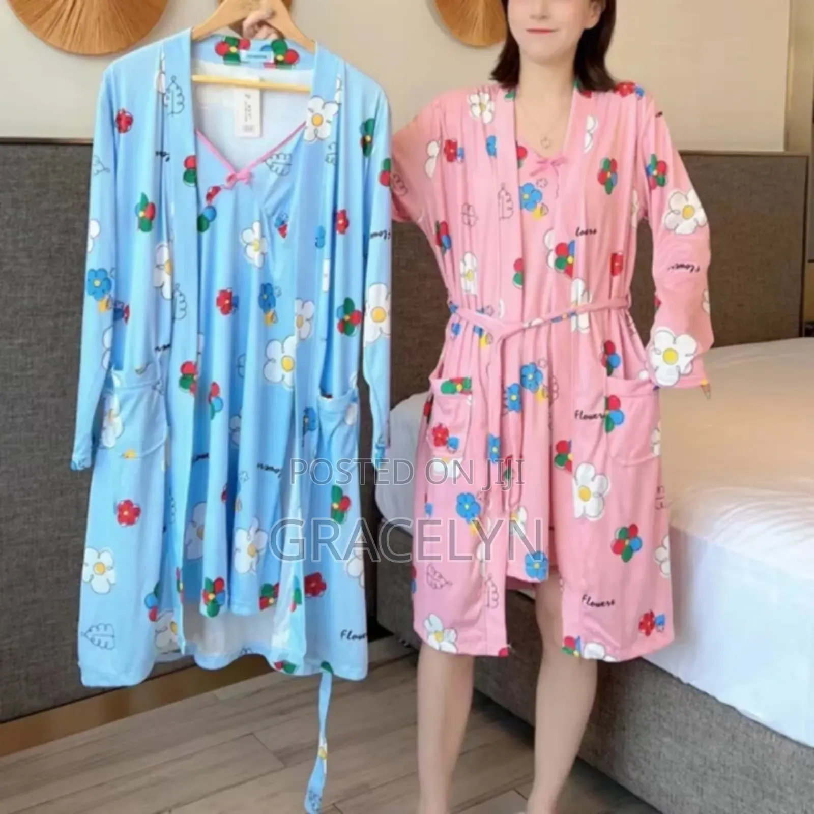 Quality 2 in 1 Ladies Night Dress