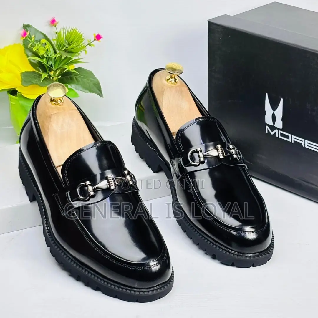 Moreschi Mirror Black Men’S Loafers Shoe