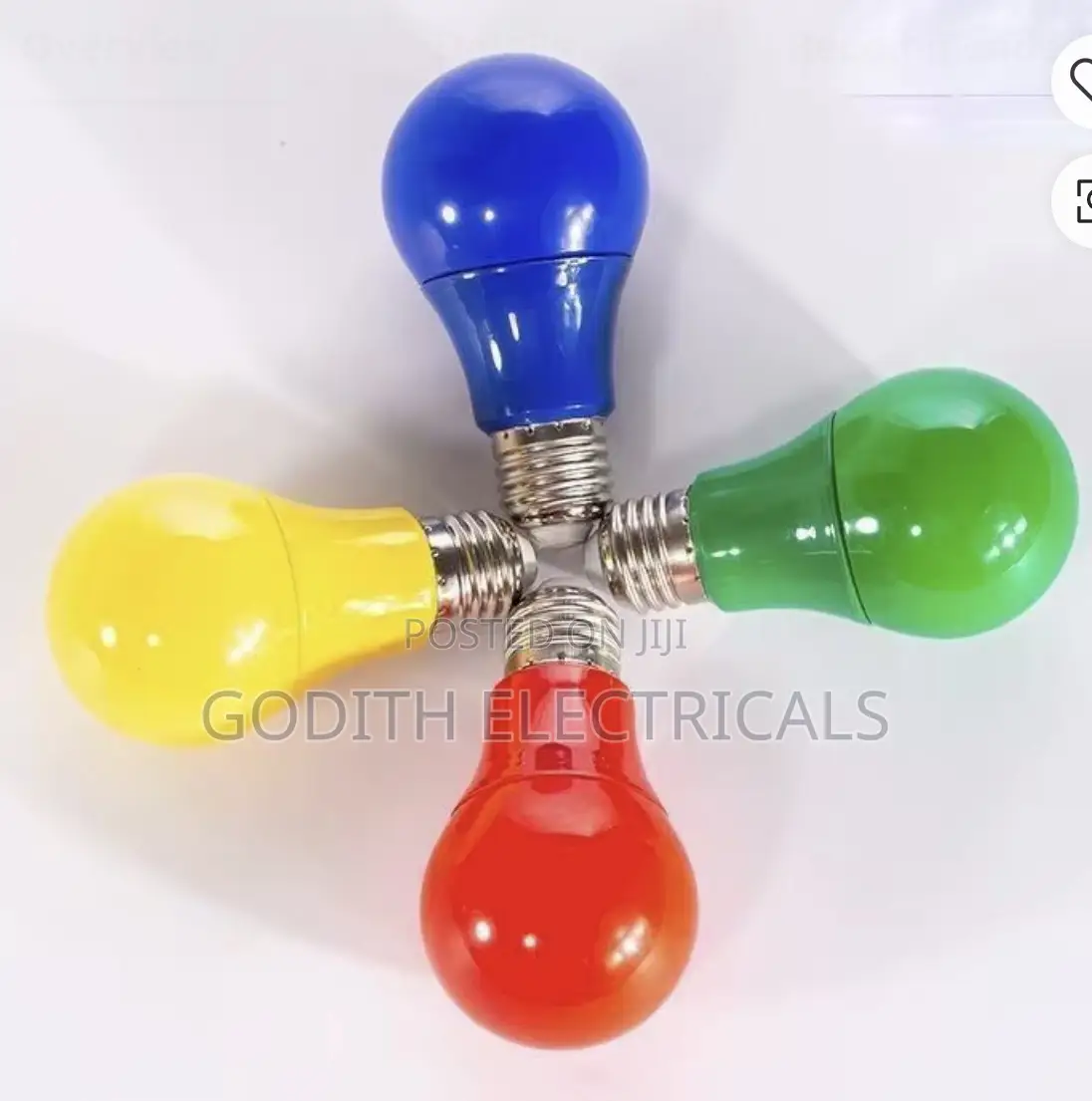 Energy Saving Globe Colored Led Bulb