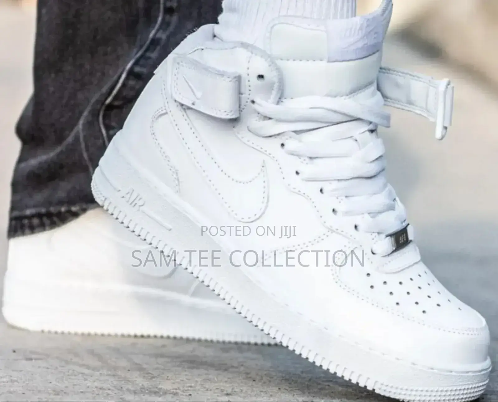 Nike Air Force 1 High All Black/ All White