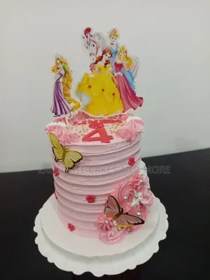 Pink Birthday/ Celebration/ Character Cake