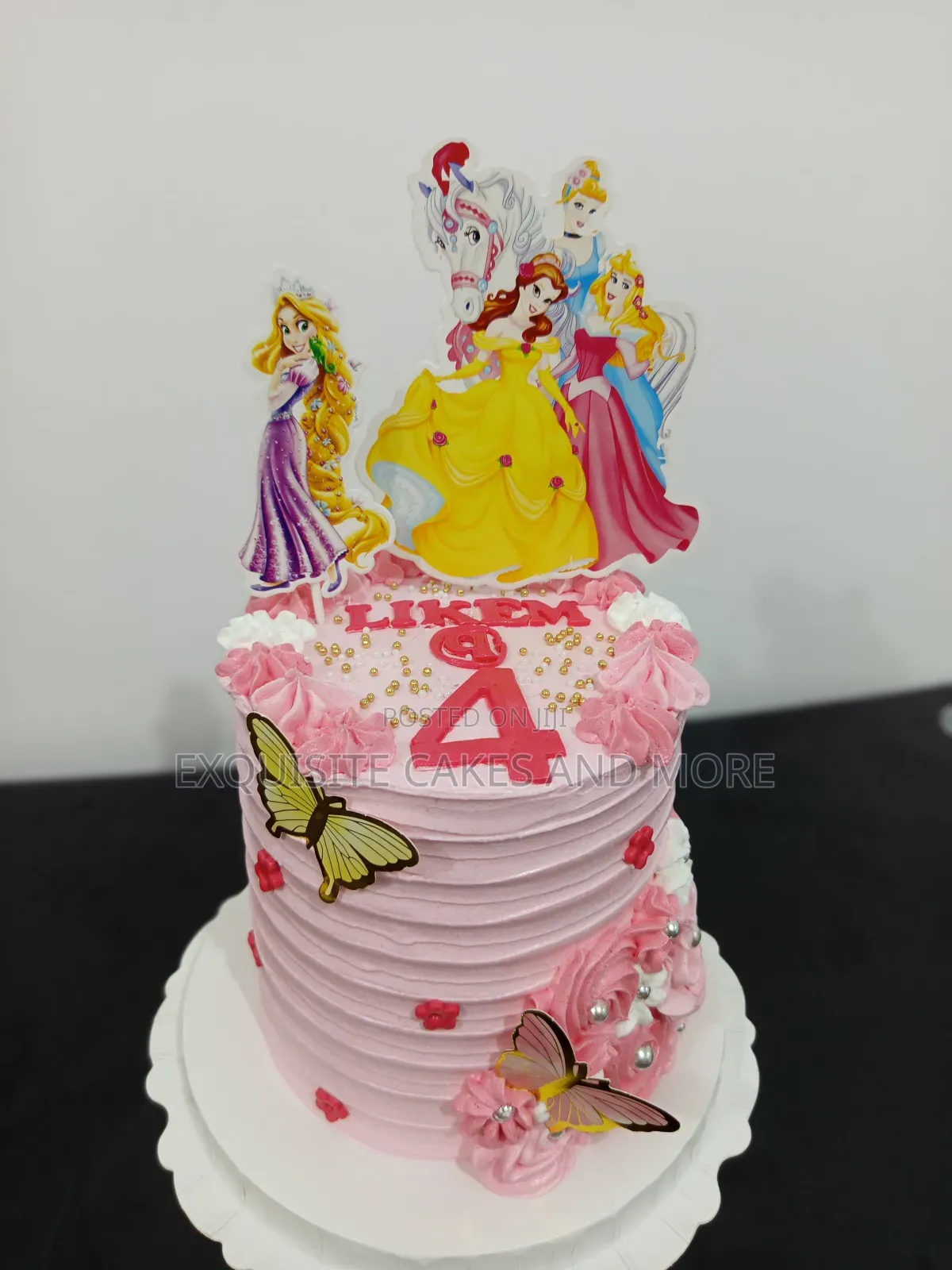 Pink Birthday/ Celebration/ Character Cake