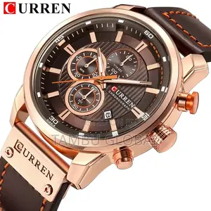 Curren Men’S Chronograph Leather Watch — Sturdy, Stylish, Original