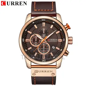 Curren Men’S Chronograph Leather Watch — Sturdy, Stylish, Original