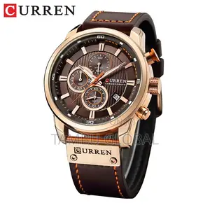 Curren Men’S Chronograph Leather Watch — Sturdy, Stylish, Original
