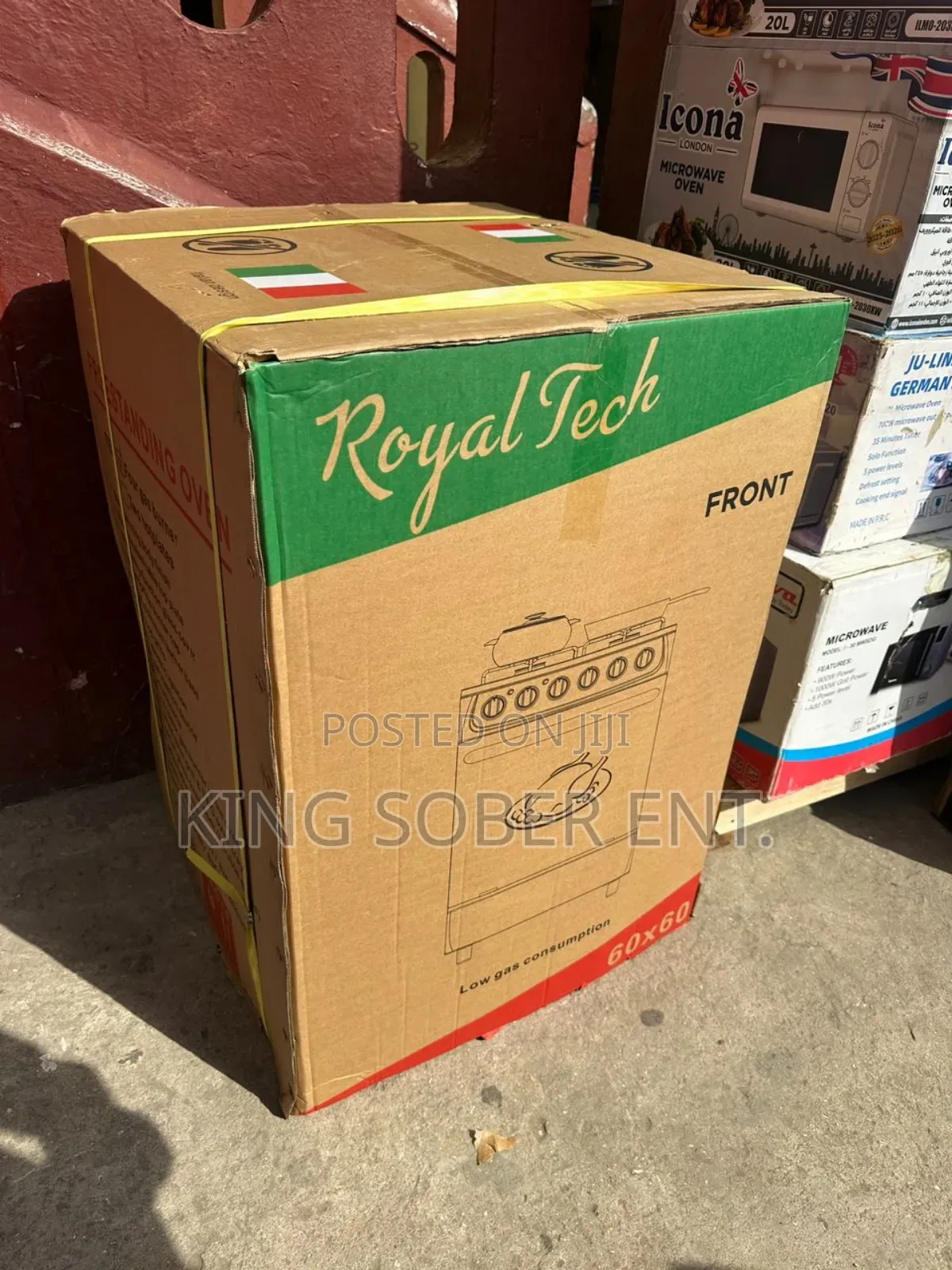 Royal Tech 60*60Auto Ignition Gas Cooker