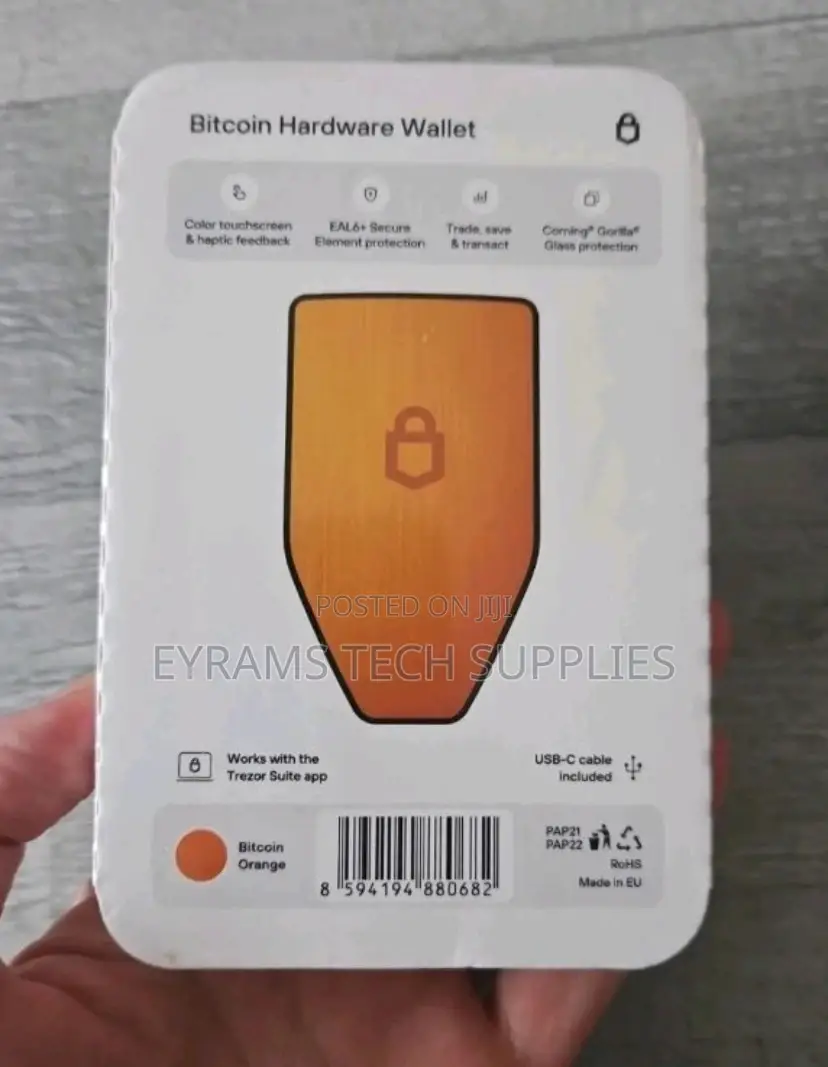 Trezor Safe 5 Hardware Wallet Bitcoin Only