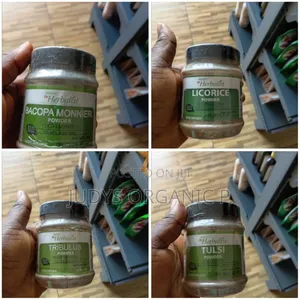 Tripahala,Bacopa,Tulsi,Licorice, Arjuna ,Tribulus,Stevia