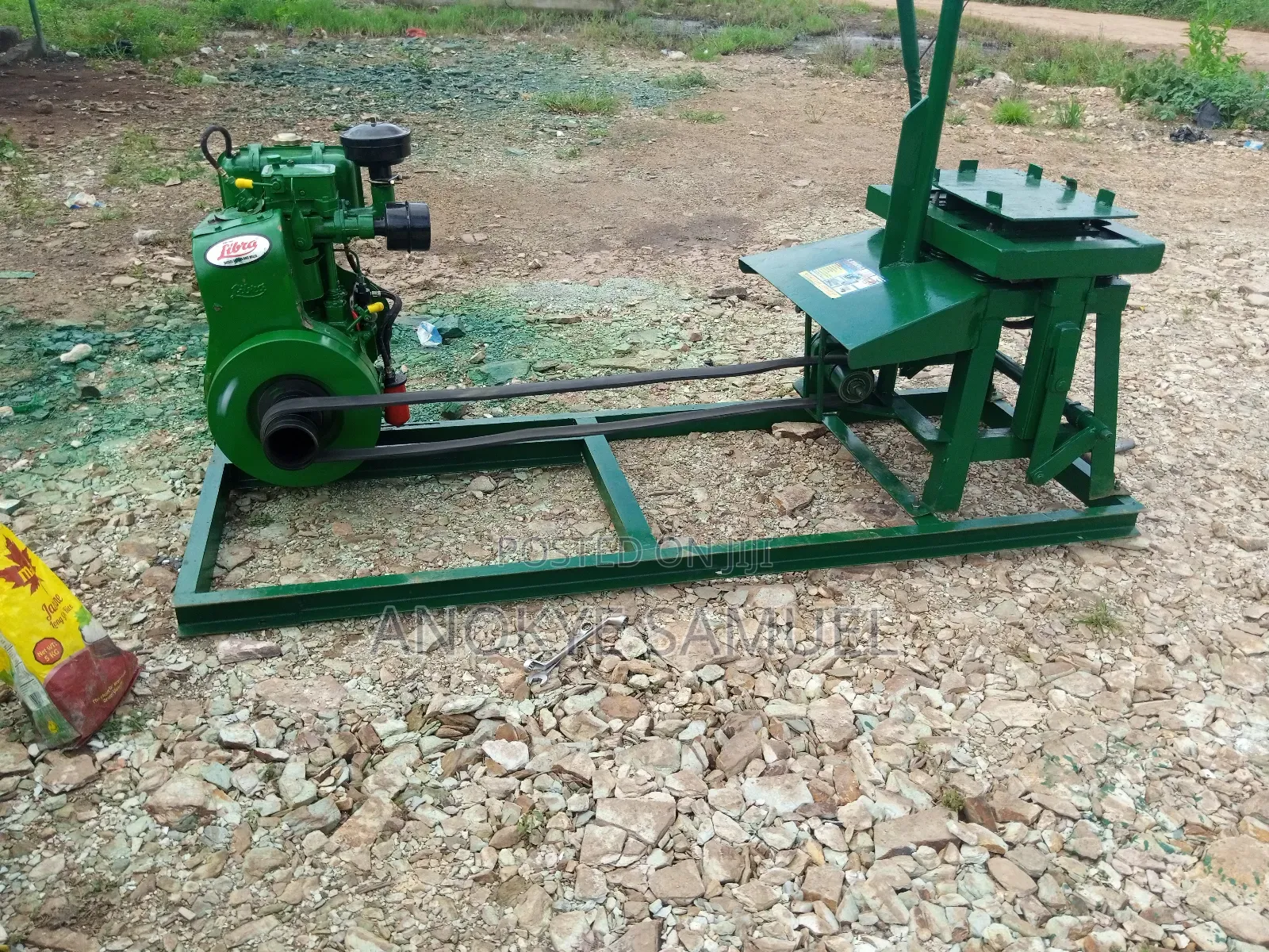 Diesel Electric Block Machine