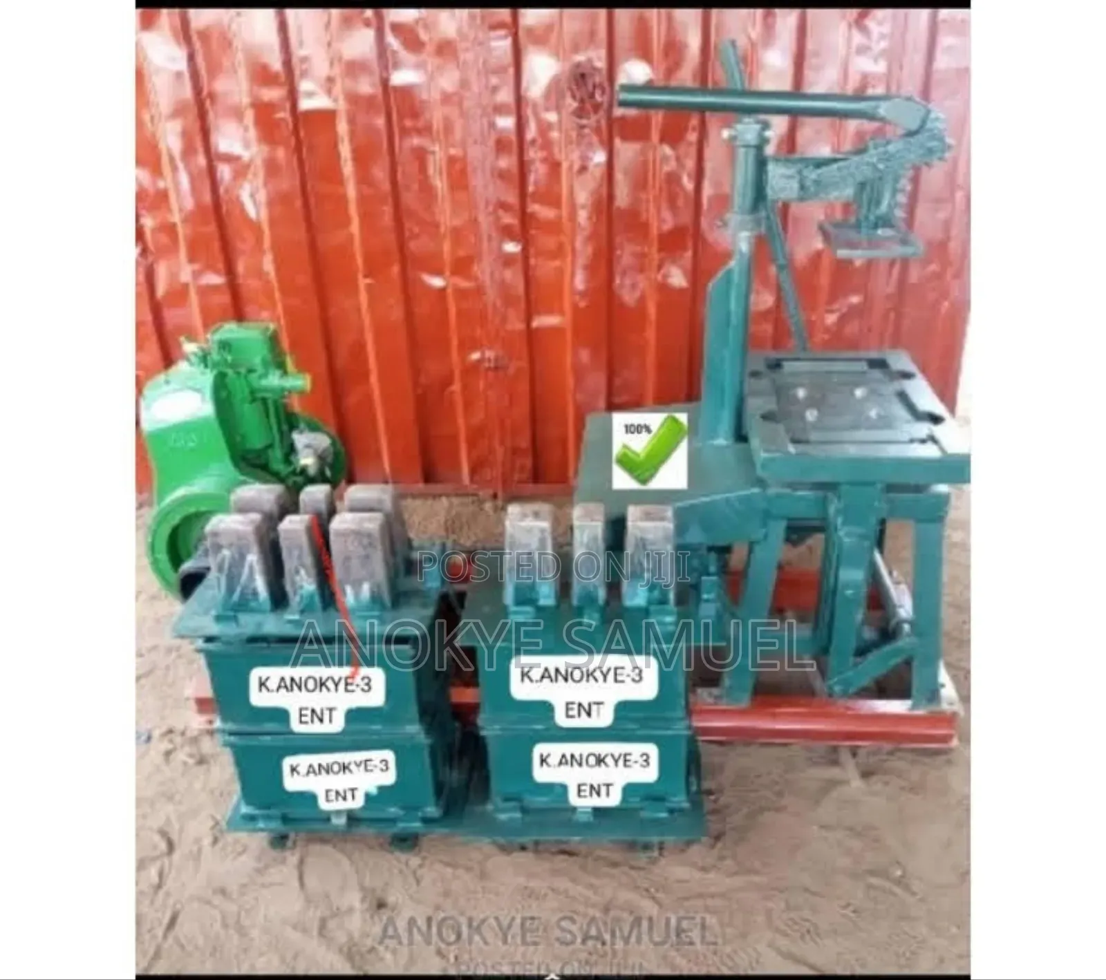 Diesel Electric Block Machine