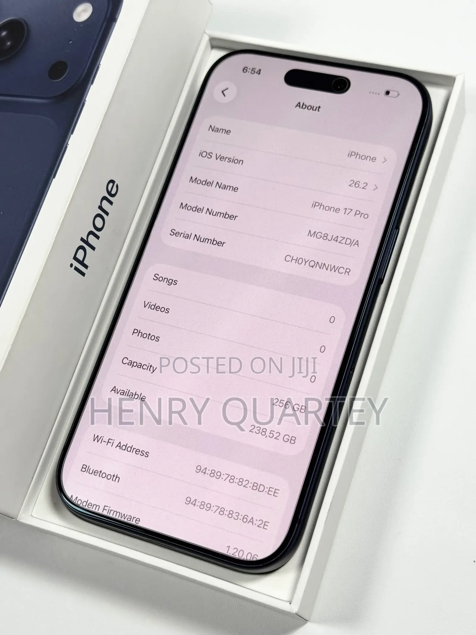 Apple iPhone 17 Pro Max 256 GB Blue