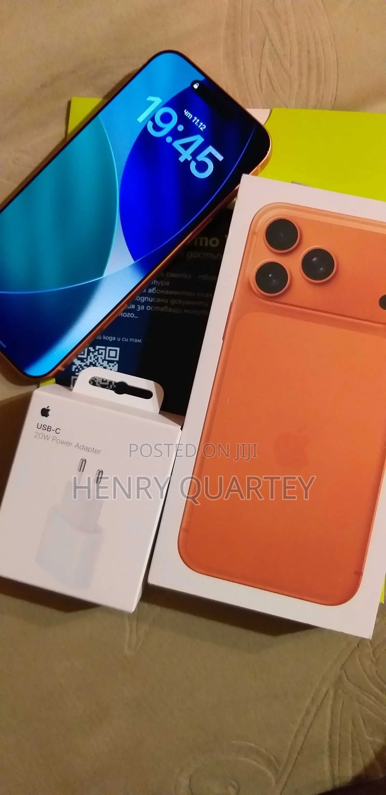 Apple iPhone 17 Pro Max 256 GB Orange