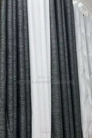 Beautiful Charcoal Grey Sunblock Curtains