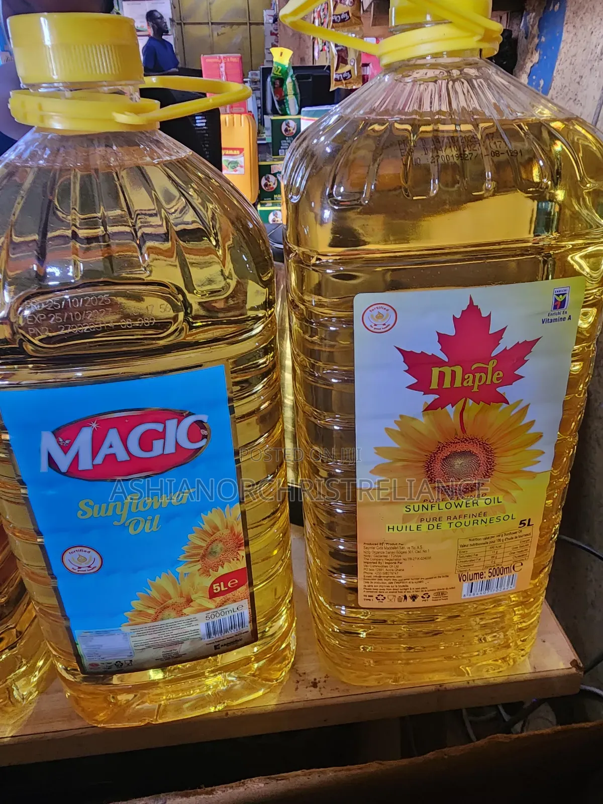 Sunflower Oil 5litres