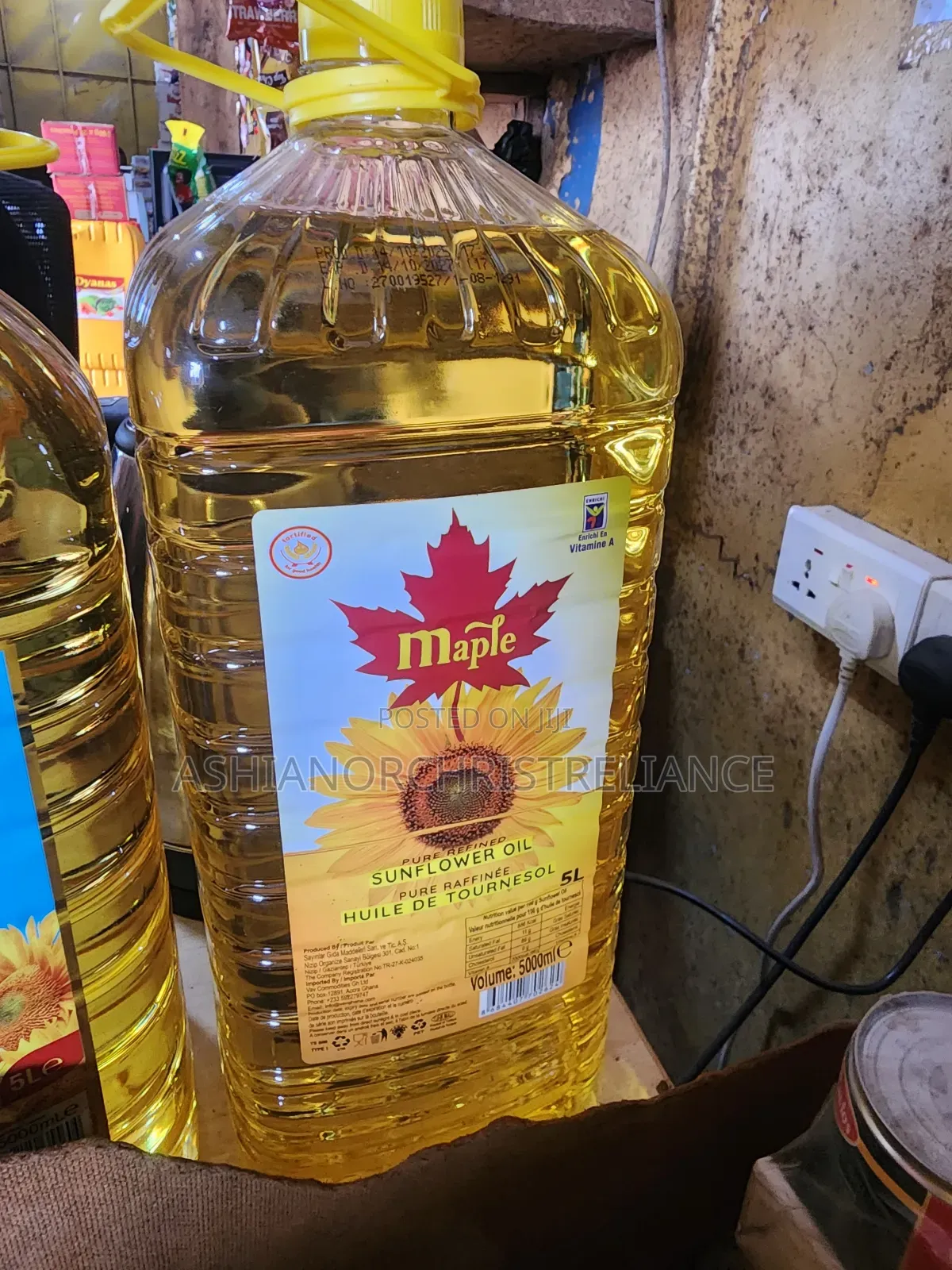 Sunflower Oil 5litres