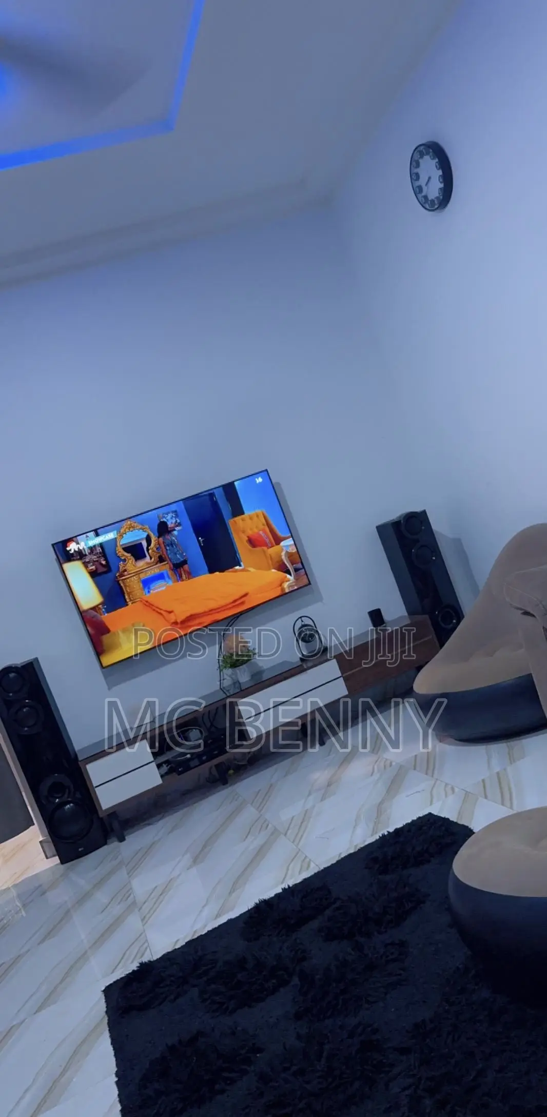 55 Inch Samsung Smart Tv, Crystal Uhd