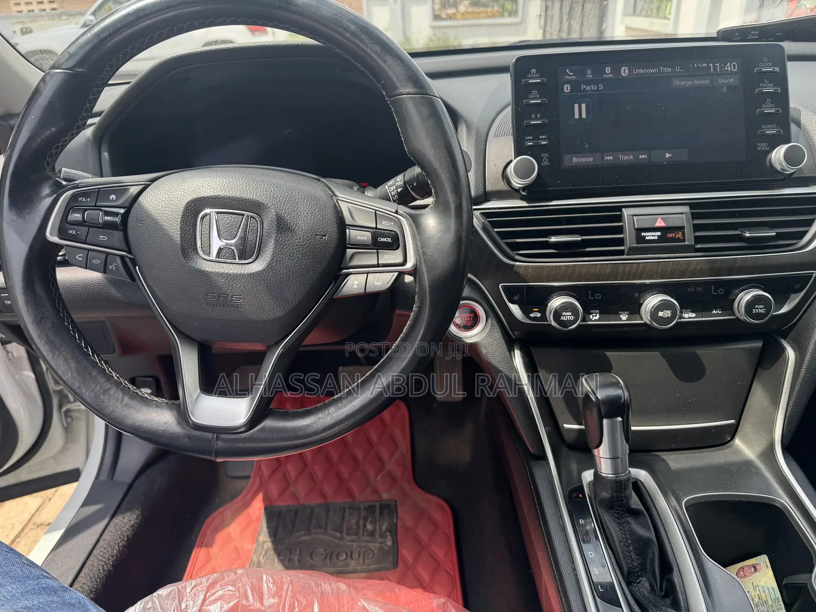 Honda Accord Touring 2018 White