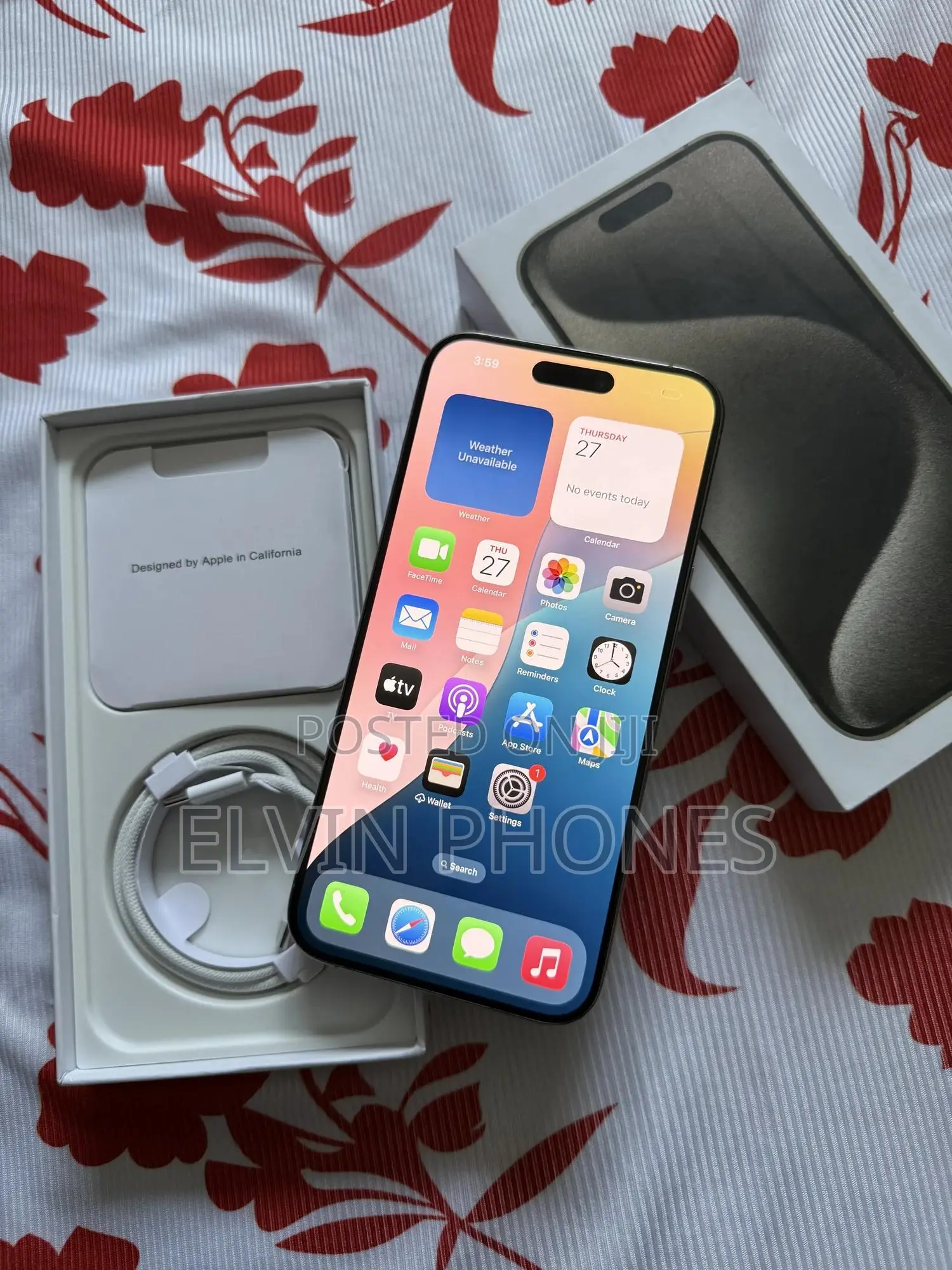 Apple iPhone 15 Pro Max 256 GB Silver