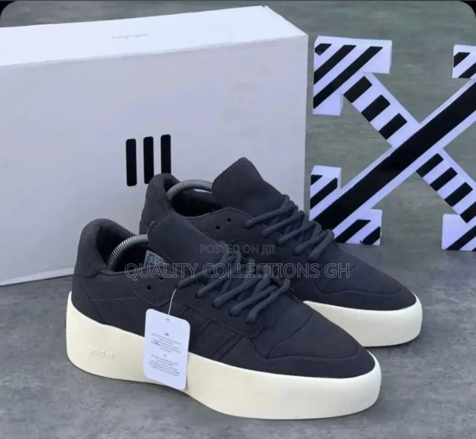 Adidas Fear of God Black and White