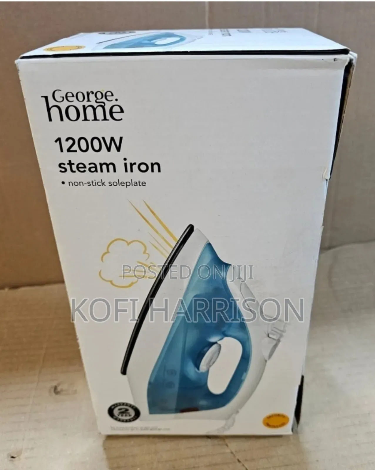 George Home 1200w Steam Iron