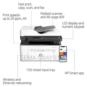 Hp Laser Mfp 137fnw