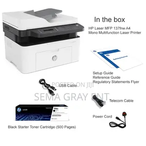 Hp Laser Mfp 137fnw