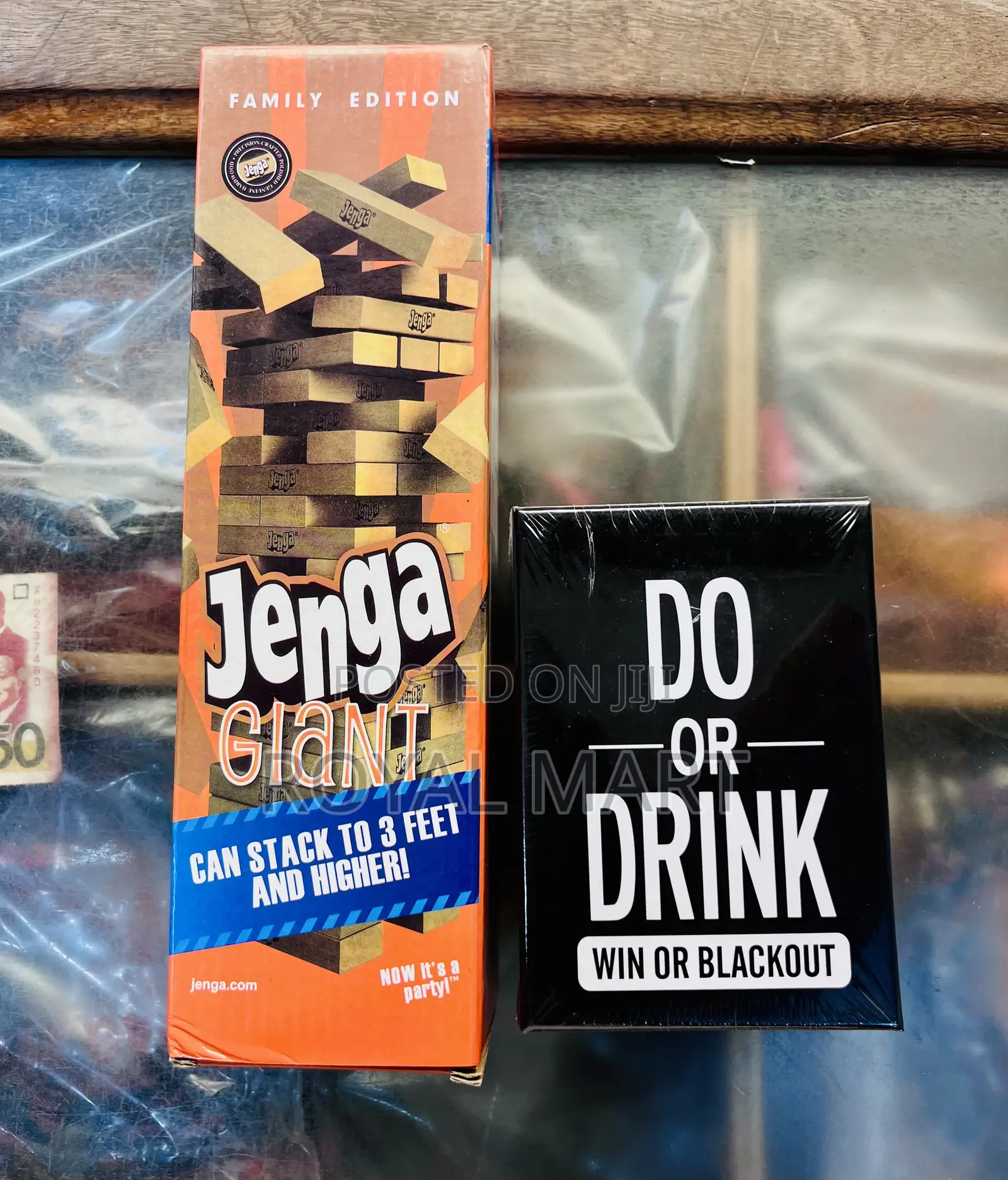 Jenga and Do or Drink Game