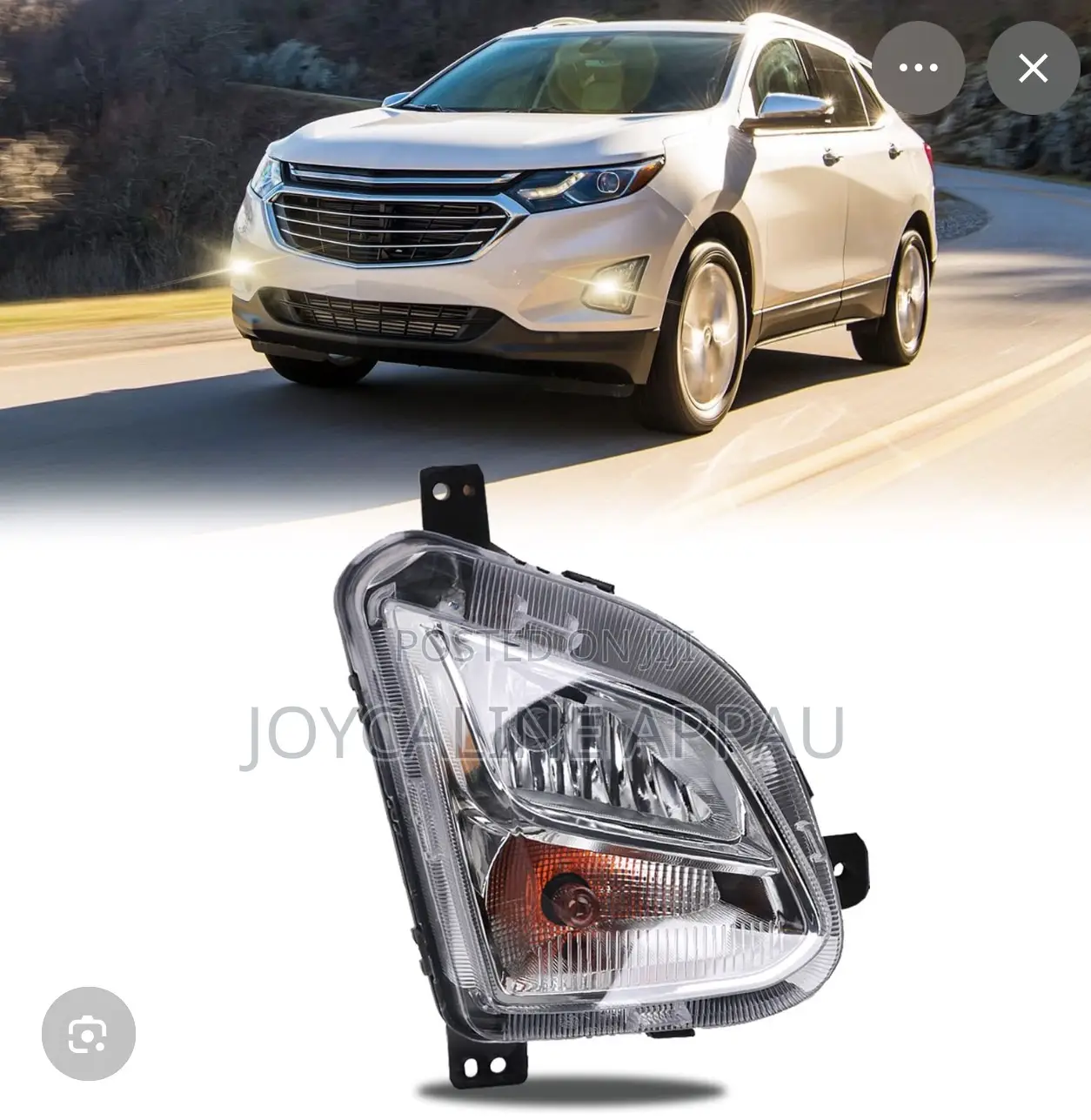 Chevrolet Equinox 2018 to 2021 Fog Light