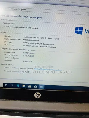 Laptop HP Stream Notebook 4GB Intel Celeron SSD 60GB