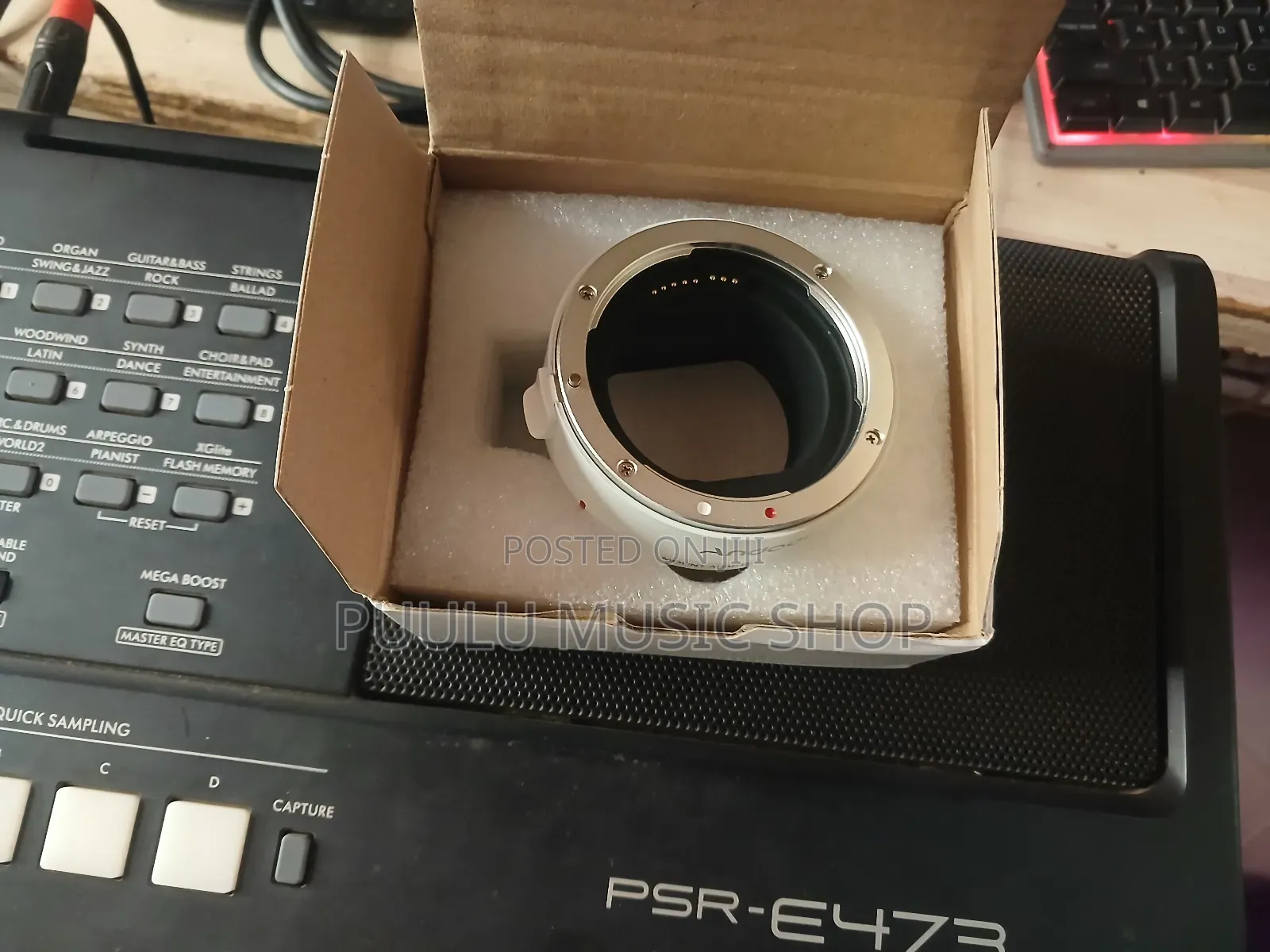 Canon R Adapter White