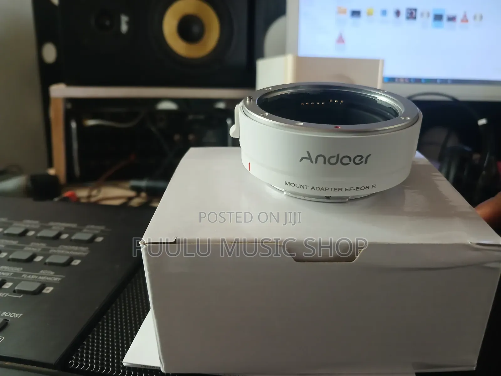 Canon R Adapter White