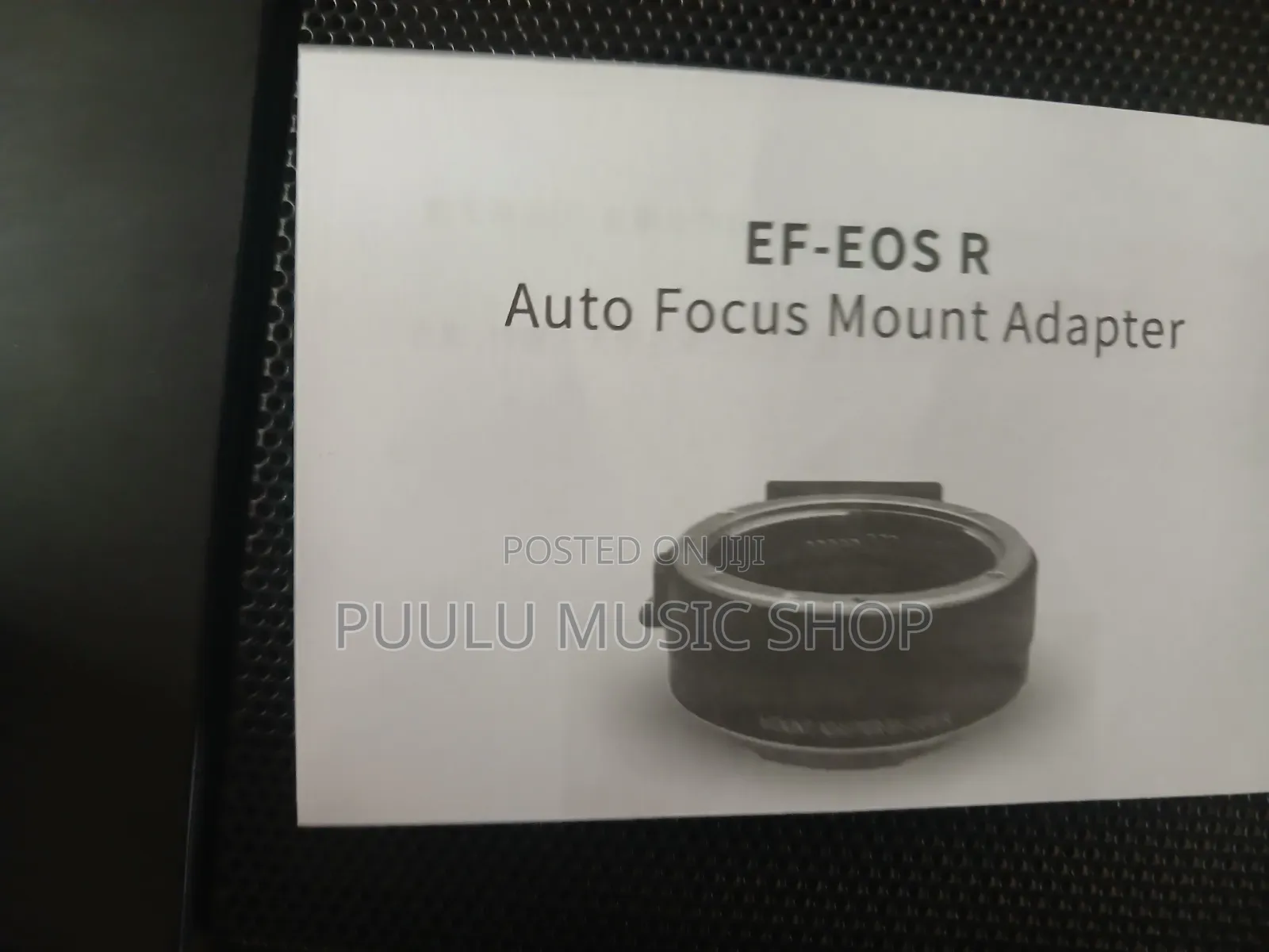 Canon R Adapter White