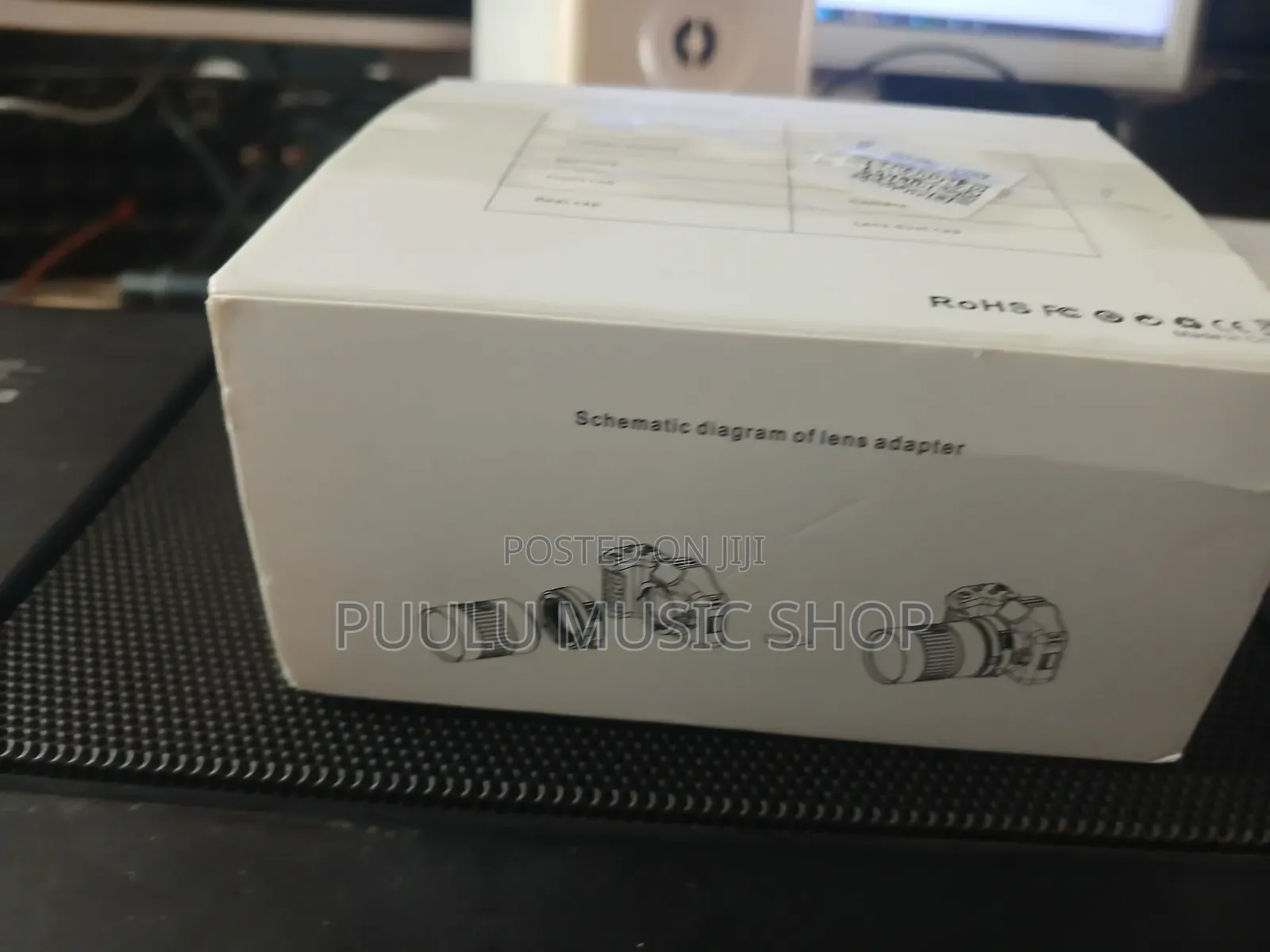 Canon R Adapter White