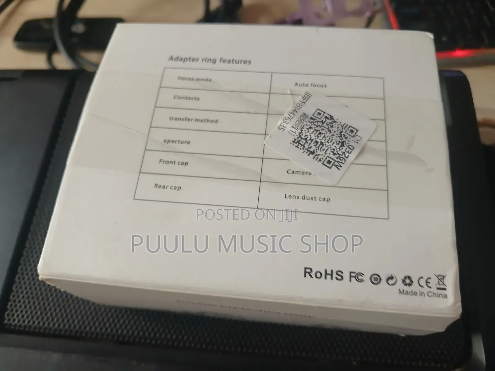 Canon R Adapter White