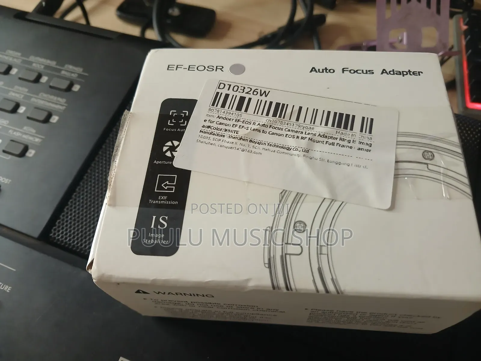 Canon R Adapter White