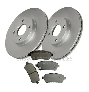 Ford Fiesta Mk7 08-17 Front Brake Discs Vented Pads Oem Quality 258mm