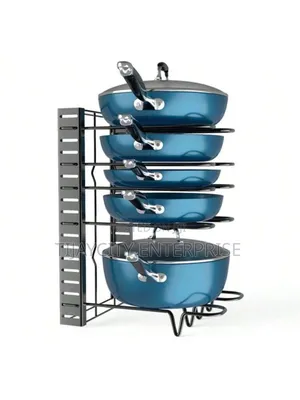 Metal Pots and Pans Organizer