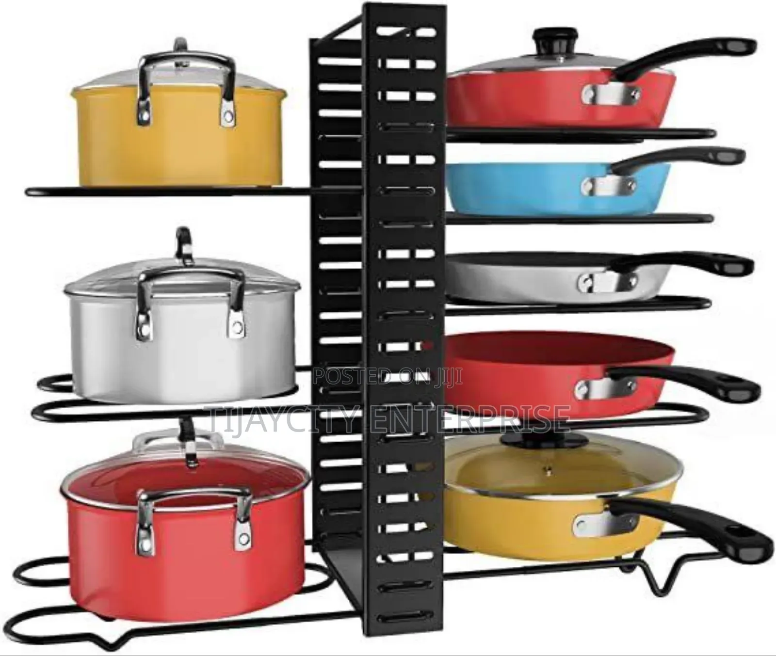 Metal Pots and Pans Organizer