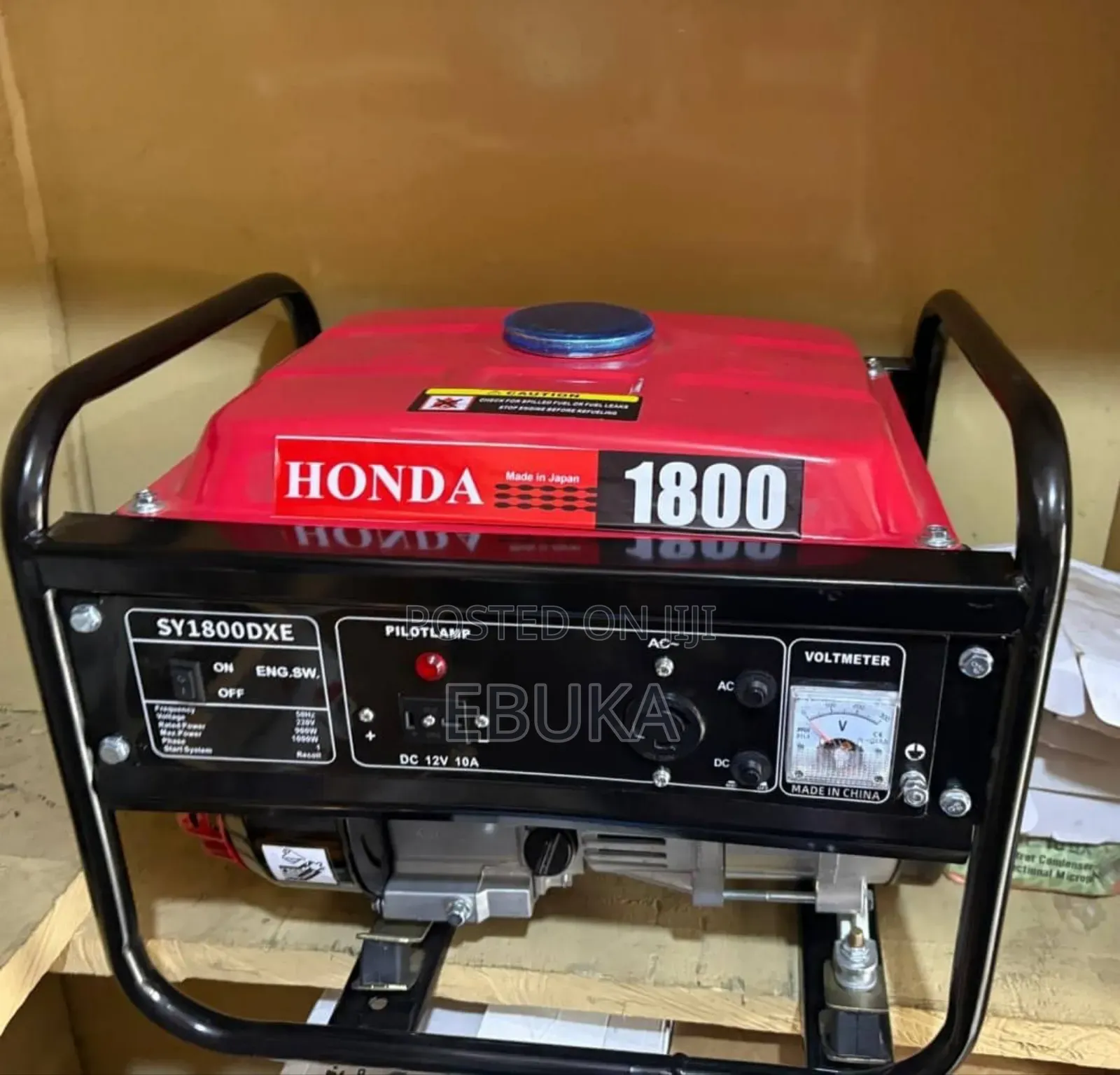 Tiger 4500 to 8800 Watts Generator With Key Starter Tyres.