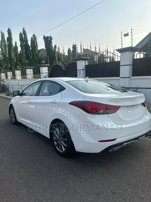 Hyundai Elantra Limited 4dr Sedan (1.8L 4cyl 6A) 2014 White