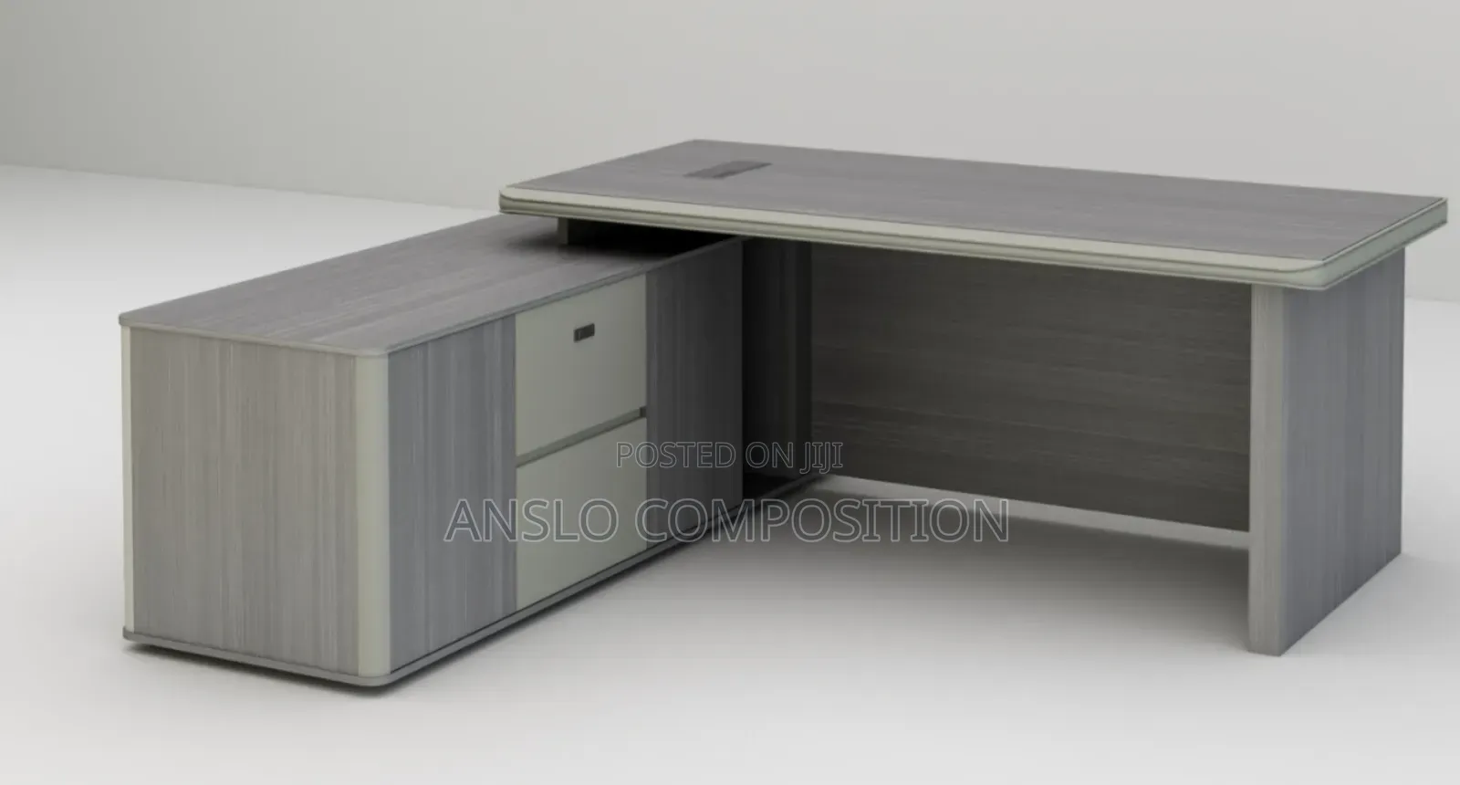 1.8m Directors L-Shape Table