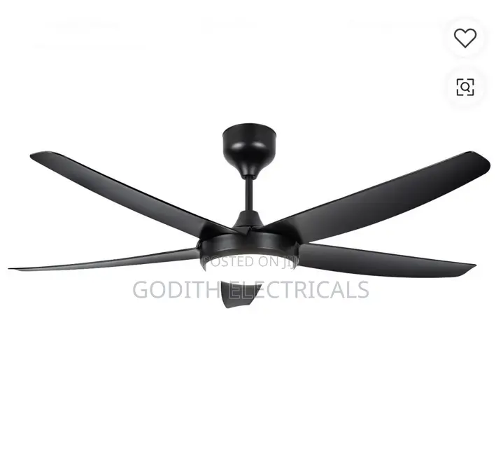 Ceiling Fan 56inches With 5 Blades N 3 Colors