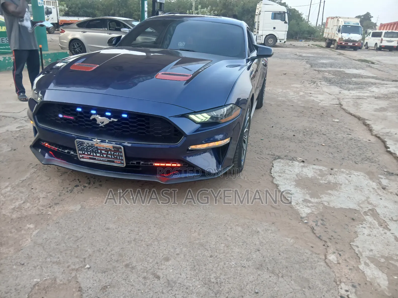 Ford Mustang EcoBoost Premium Fastback 2018 Blue