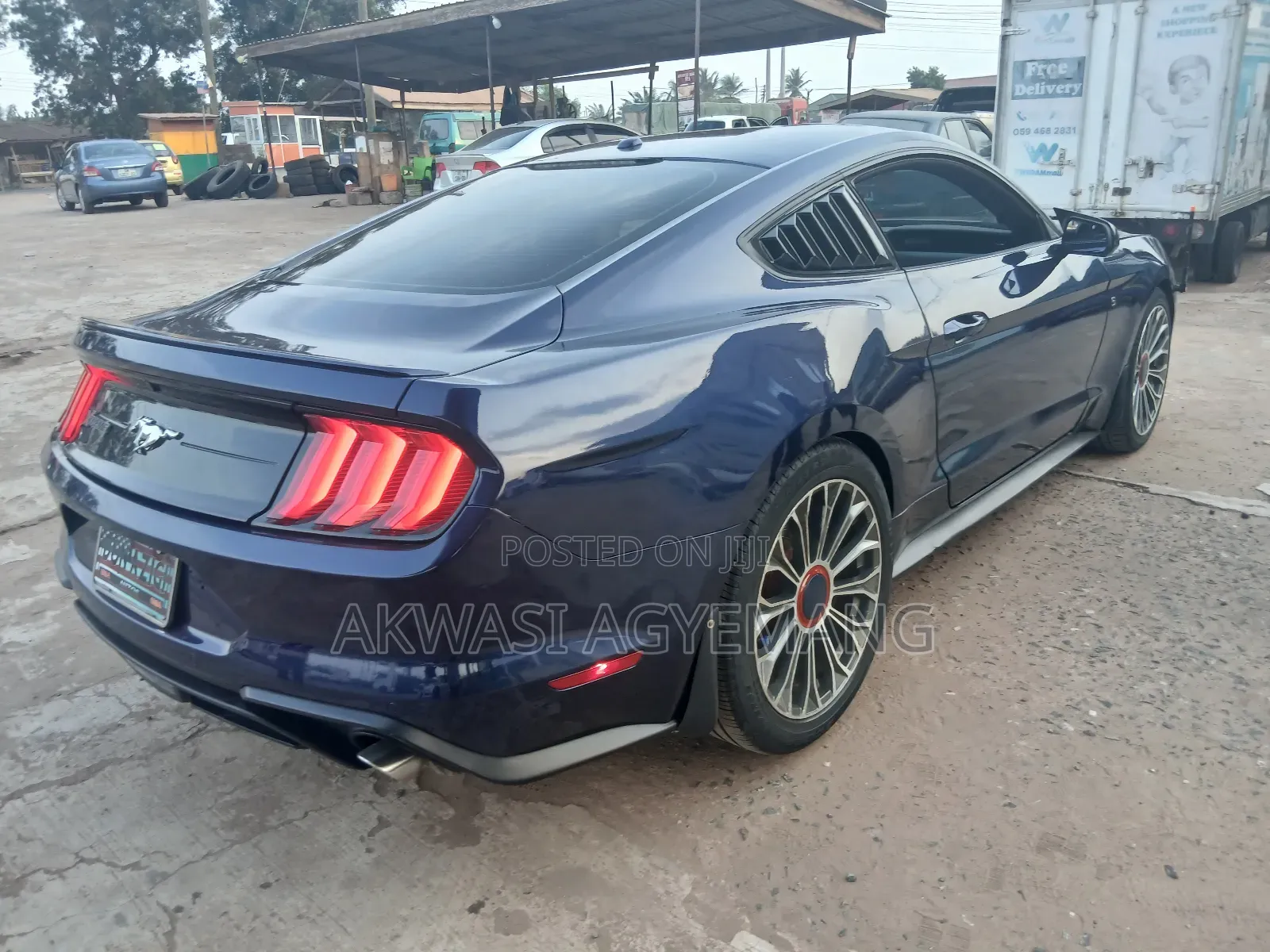 Ford Mustang EcoBoost Premium Fastback 2018 Blue